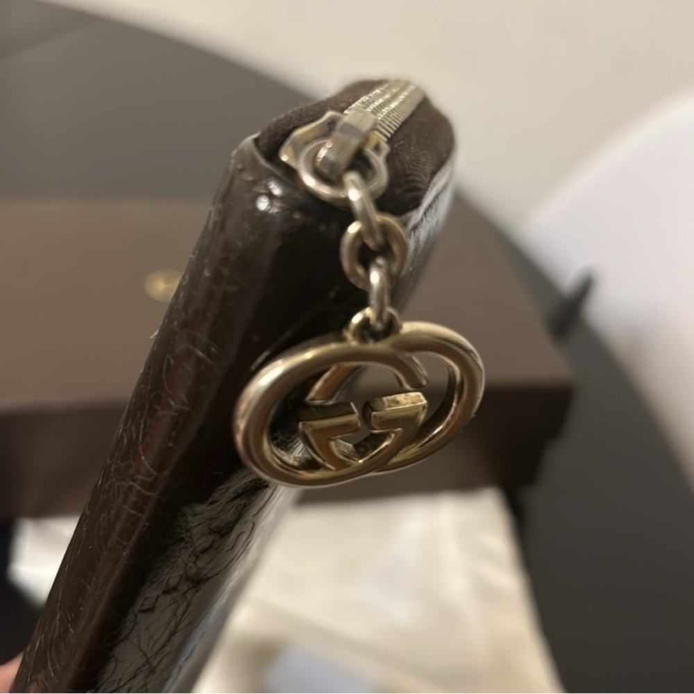 Gucci Brown Leather Wallet - Picture 11 of 11